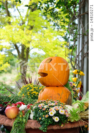 かぼちゃのオブジェ ハロウィン かぼちゃのオブジェ ハロウィン 14810271