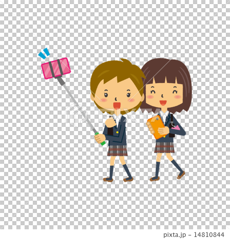 自撮り棒【二頭身・シリーズ】 14810844