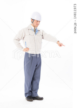 作業服の男性イメージ 作業服の男性イメージ 14811973