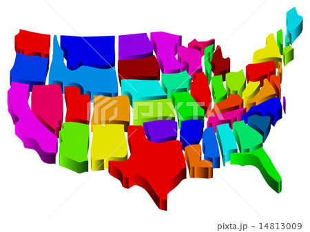 united states map 14813009