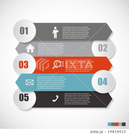 Infographic Templates for Business Vector Illustration.  14819413