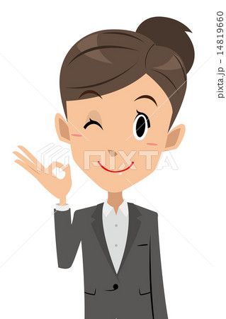 女性　ビジネスウーマン　ばっちり 14819660