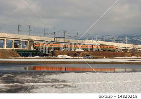 信越山線115系(湘南色) 信越山線115系(湘南色) 14820218