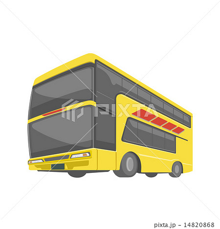 観光バスのイラスト素材