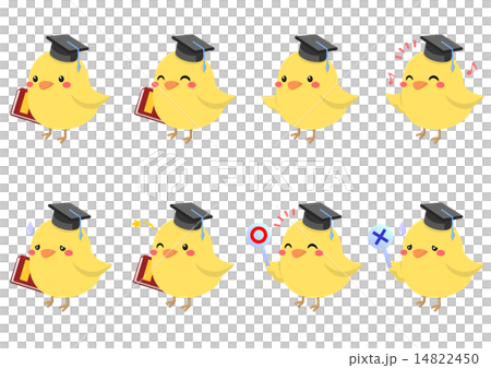 先生シリーズ ひよこ先生のイラスト素材 [14822450] - PIXTA