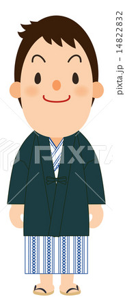 旅館の浴衣を着た男性 旅館の浴衣を着た男性 14822832