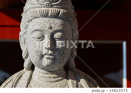 Big of god guanyin statue in China temple. Big of god guanyin statue in China temple. 14823573