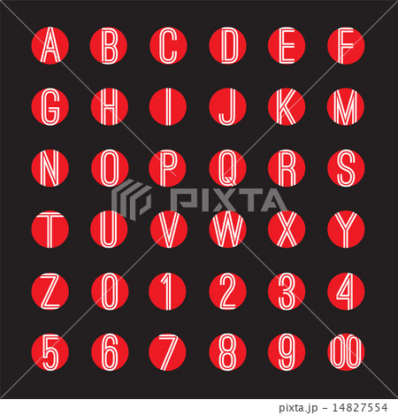 Modern Style Alphabets Set 14827554