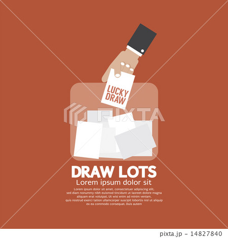 Draw Lots, Risk Taking Concept 14827840