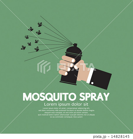 Mosquito Spray In hand 14828145
