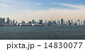 レインボーブリッジからみた東京湾パノラマ 14830077
