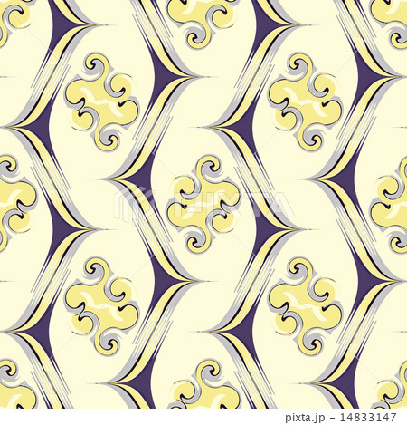 Seamless abstract pattern on a light background 14833147