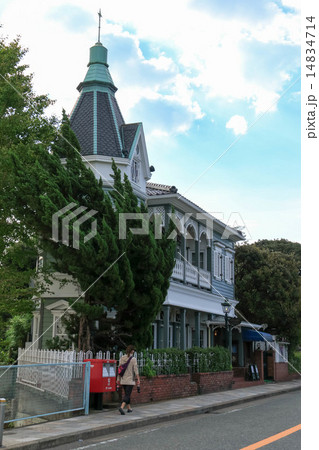 秋晴れの横浜山手洋館 14834714