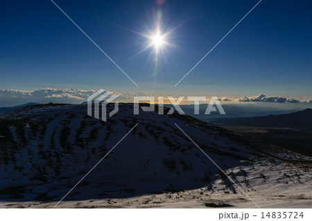 双子山から見る日の出 双子山から見る日の出 14835724