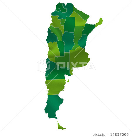 アルゼンチン　地図　国 14837006