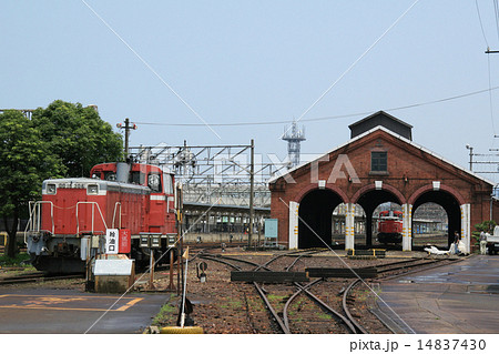 糸魚川駅レンガ車庫 2008年7月28日の写真素材 [14837430] - PIXTA