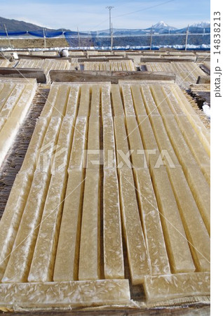 角寒天生産風景　（長野県諏訪地方） 14838213