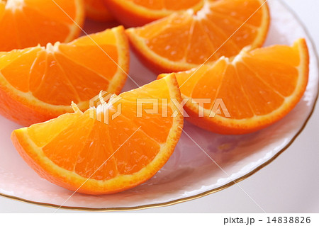 ミネオラオレンジのカットフルーツの写真素材 1486