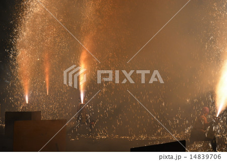 手筒花火 14839706