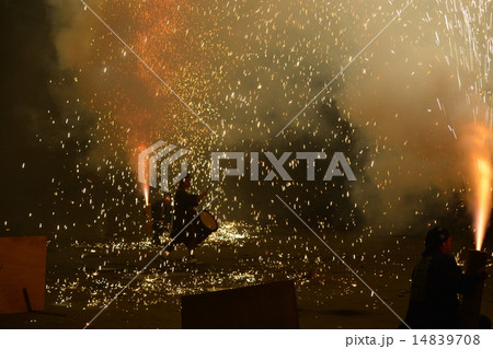 手筒花火 14839708