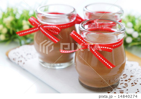 チョコレートプリン チョコレートプリン 14840274