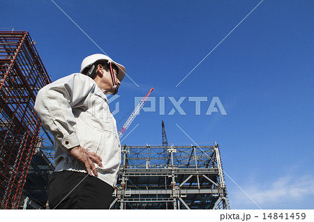 建築現場と技術者イメージ 14841459