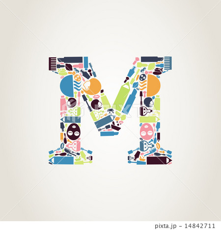 Cosmetics the letter Cosmetics the letter 14842711