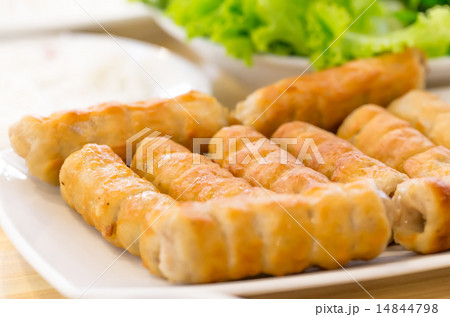 Vietnamese Meatball Wraps, Nam Neung, Vietnamese food Vietnamese Meatball Wraps, Nam Neung, Vietnamese food 14844798