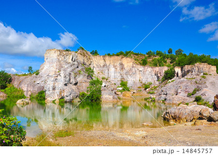 Mountain lake in Chau Doc town 14845757