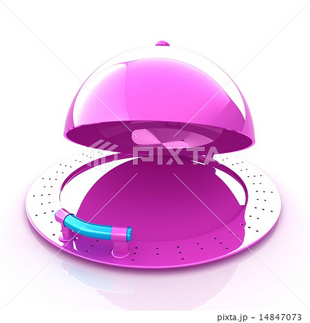 restaurant cloche with open lid restaurant cloche with open lid 14847073