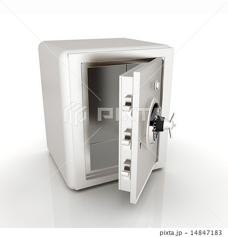 Security metal safe with empty space inside 14847183