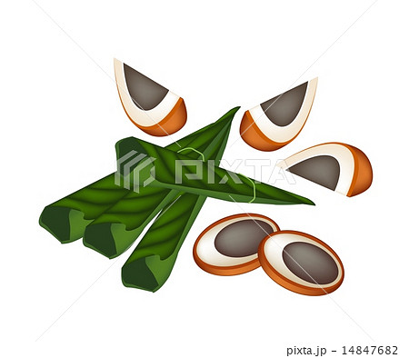 Ripe Areca Nuts and Betel Leaves 14847682