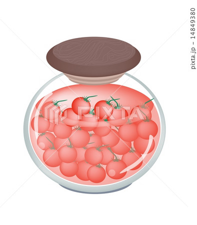 A Jar of Delicious Pickled Slice Tomatoes A Jar of Delicious Pickled Slice Tomatoes 14849380