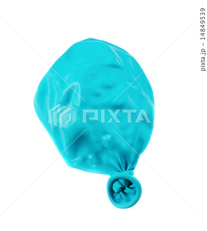 Deflated balloon isolated Deflated balloon isolated 14849539