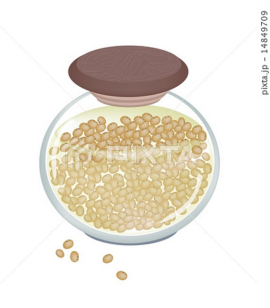 A Glass Jar of Delicious Baked Bean A Glass Jar of Delicious Baked Bean 14849709