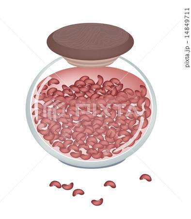 A Glass Jar of Delicious Kidney Bean 14849711