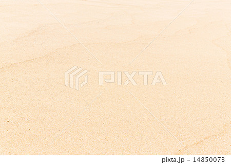 古宇利島の砂浜 一面の写真素材