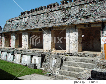 Archaeological site of Palenque in Chiapas, Mexico 14850386