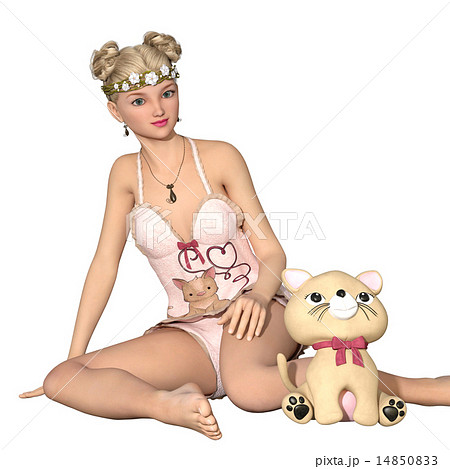 若い女性 14850833