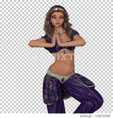 Belly Dancer - Stock Illustration [14851046] - PIXTA