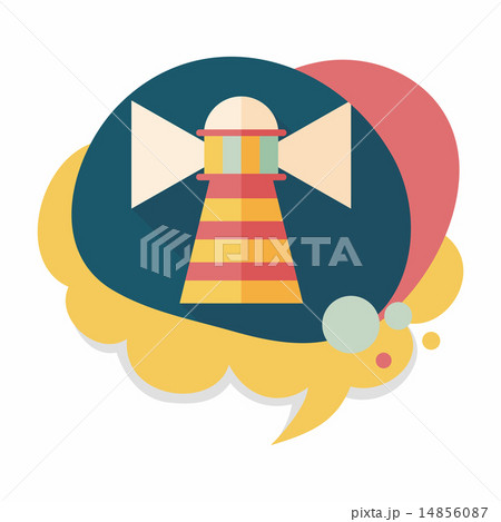 Lighthouse flat icon with long shadow,eps10 Lighthouse flat icon with long shadow,eps10 14856087