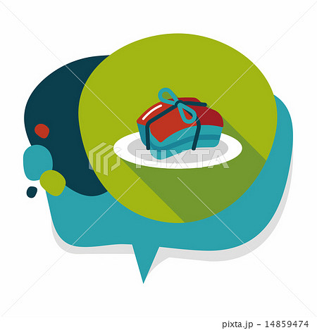 Chinese New Year flat icon with long shadow,eps10, Chinese cuisi Chinese New Year flat icon with long shadow,eps10, Chinese cuisi 14859474