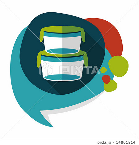 kitchenware preserving container flat icon with long shadow,eps1 kitchenware preserving container flat icon with long shadow,eps1 14861814
