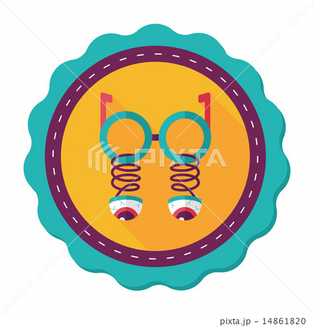 Halloween toy flat icon with long shadow,eps10 Halloween toy flat icon with long shadow,eps10 14861820