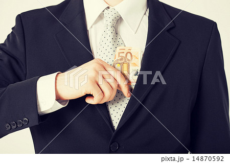 man with euro cash money man with euro cash money 14870592