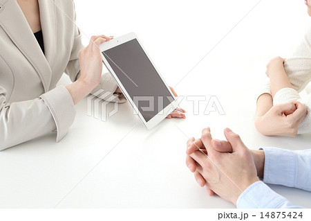 商談　訪問販売　説明　相談　手元だけ 14875424