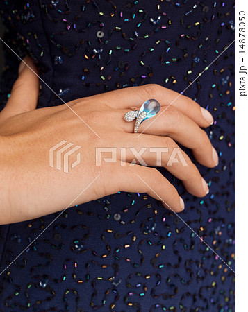 beautiful woman with cocktail ring beautiful woman with cocktail ring 14878050