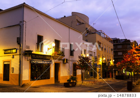 Old streets at Merida in dawn 14878833
