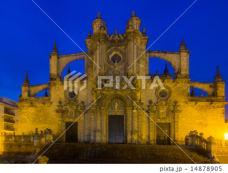 Cathedral in evening time. Jerez de la Frontera 14878905
