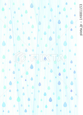 雨の背景のイラスト素材